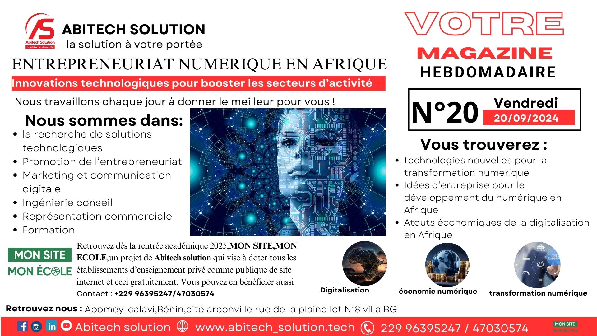 ENTREPRENEURIAT NUMERIQUE EN AFRIQUE